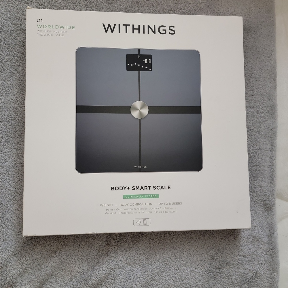 Withings body smart scale NWOT